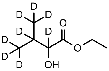 2-Hydroxy-3-methylbuttersäure-d8-ethylester